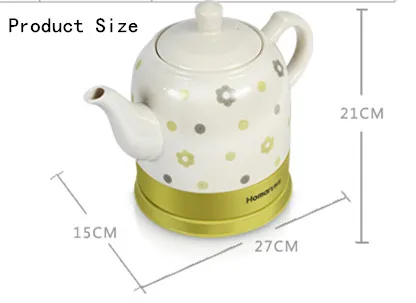Высококачественный высокомощный Керамический Мини-Электрический чайник, быстро сжигающие водяные горшки, электрический чайник 220 л 1450 в, высокая температура Вт