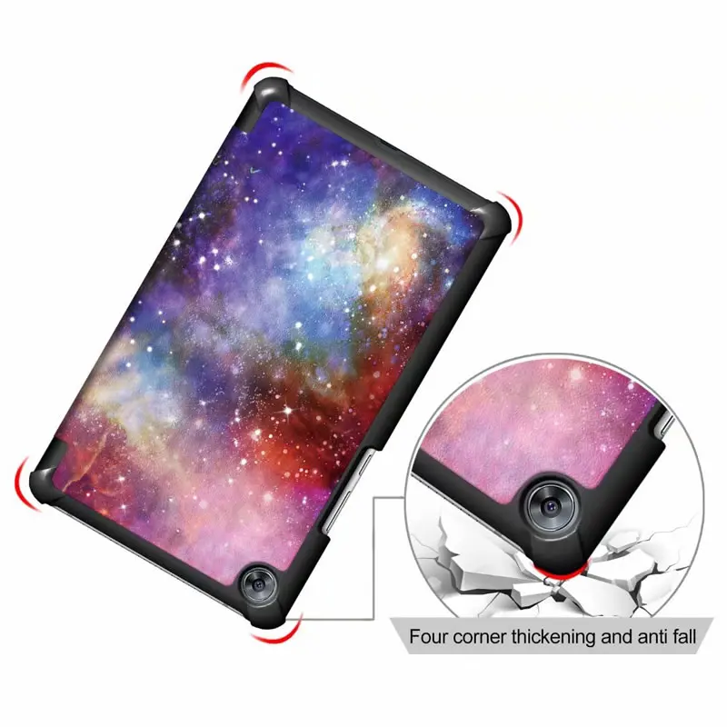 3in1 печатных Искусственная кожа Чехол подставка для huawei Mediapad M5 SHT-AL09 SHT-W09 8,4 "Tablet чехол для huawei M5 8,4 + подарок