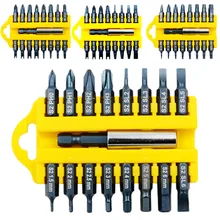 17 шт./компл. Сталь Torx шестигранные звезды Набор бит магнитный держатель насадки для отвертки безопасности для защиты от несанкционированного доступа для аккумуляторных отверток& сверла