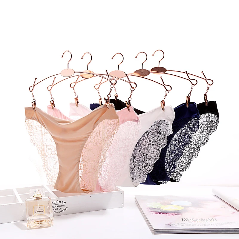

Solid Women's Sexy Lace Panties Seamless Underwear Briefs for Ladies Panty Comfortable Breathable Plus Size Panties