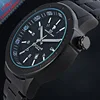 Epozz-reloj de cuarzo para hombre, cronógrafo de acero inoxidable, con números especiales, marca de lujo ► Foto 2/5