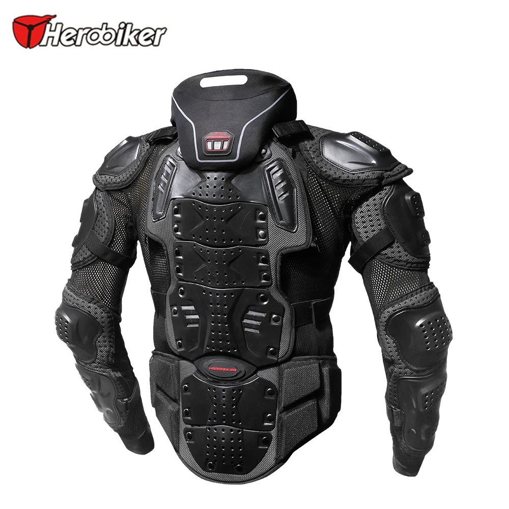 Защитная мотоциклетная куртка HEROBIKER с защитой шеи|jacket with|jacket motorcycle jacketjacket motocross |