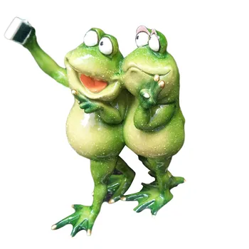

Festival frog 2017 new home pastoral wind frog self-timer ornaments birthday students gifts wonderful gift fashion gifts