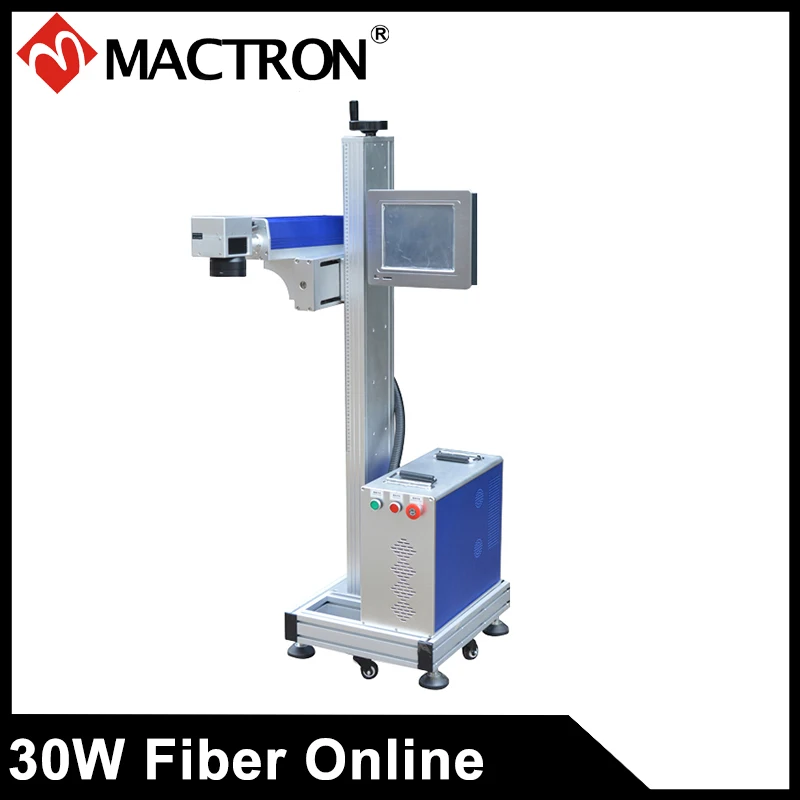 

30W Fiber Laser Printing Machine Online Fiber Laser Printer For Plastic Pipe Printing Machine for Production Line