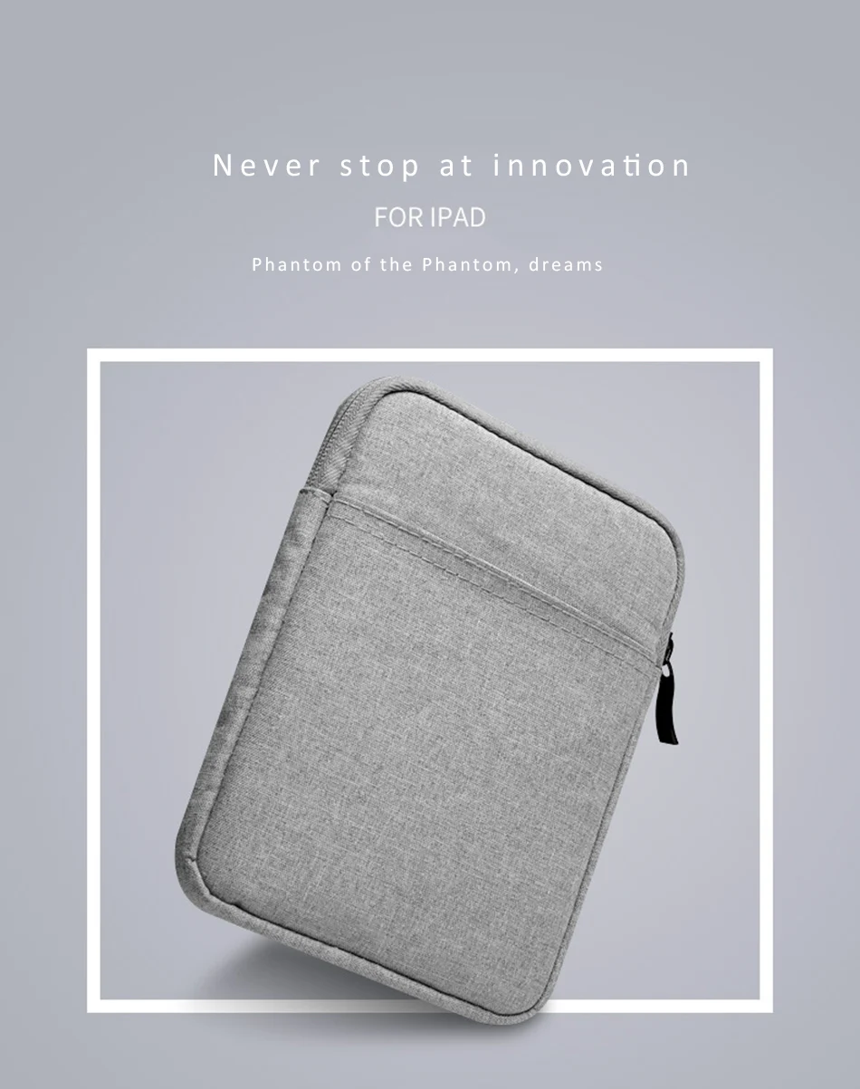 Cotton Shockproof 7.97 inch Tablet Sleeve Bag Cover Funda For iPad Mini 1234 Protective Pouch Thick Case Funda For ipad Mini (1)