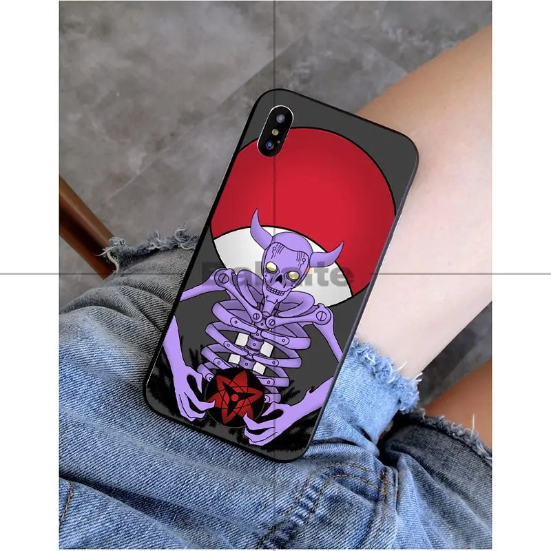 Babaite Naruto Akatsuki Uchiha DIY Окрашенные аксессуары для телефонов Чехол для Apple iPhone 8 7 6 6 S Plus X XS MAX 5 5S SE XR чехол - Цвет: A2