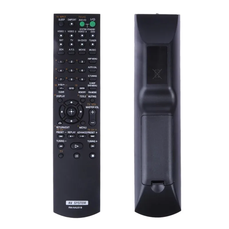 

AV System Remote Control For Sony RM-AAU001 STR-DV10 STR-DE598 DVD Home Theater
