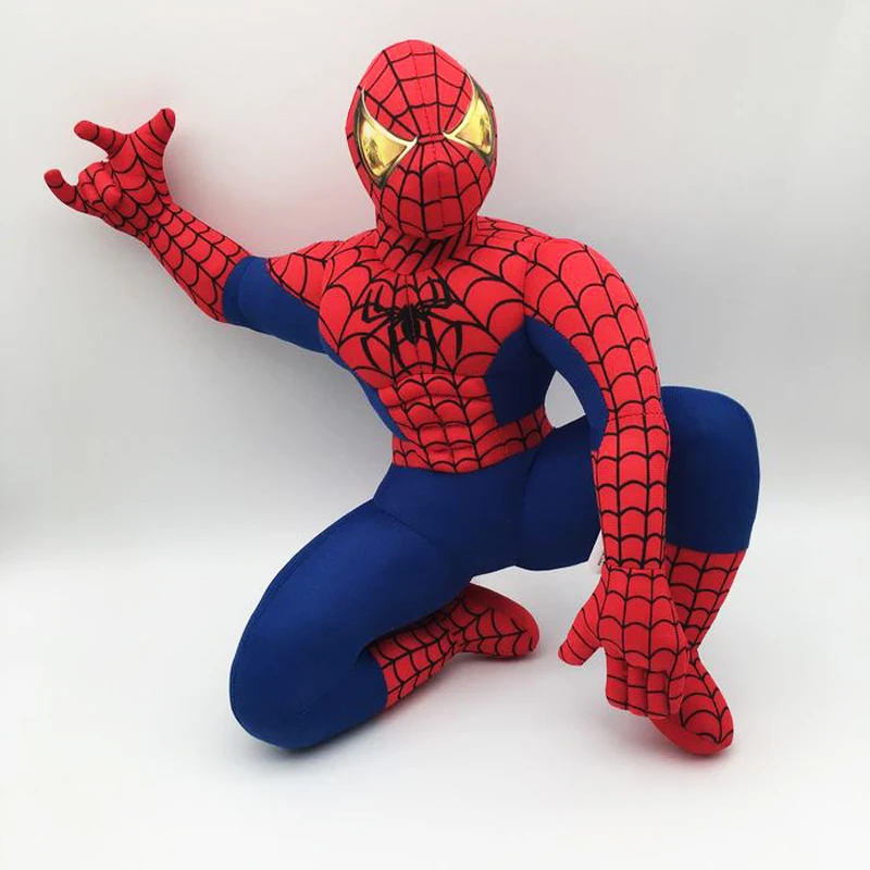 Free Shipping 13" Marvel Hero The Avengers Spiderman Squat