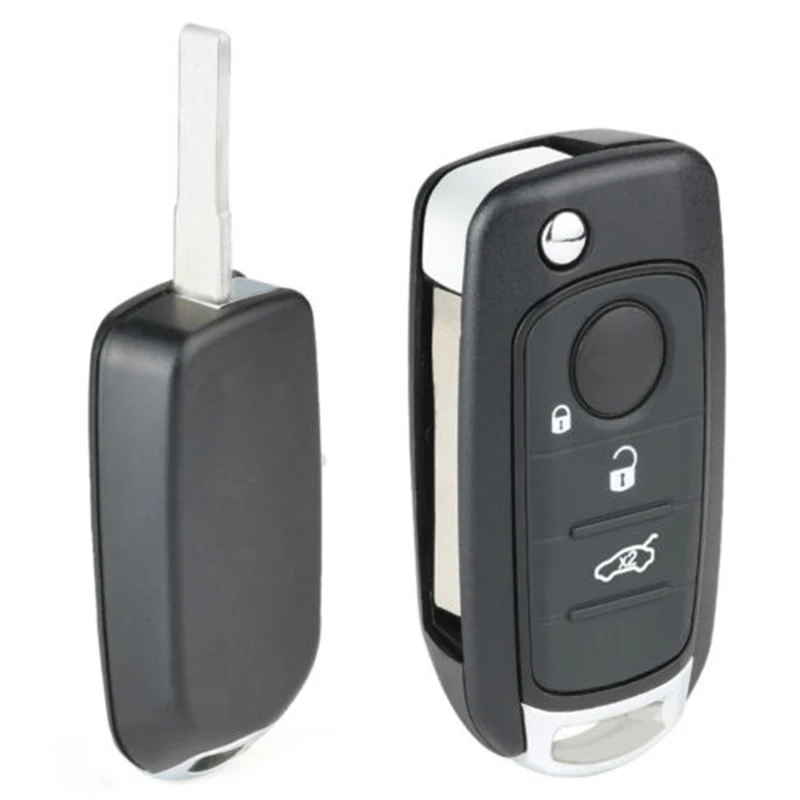 KEYECU удаленное Управление брелок для ключей с 3 кнопками 433,92 МГц Megamos AES чип-брелок для Fiat 500X Egea Tipo, 16FA