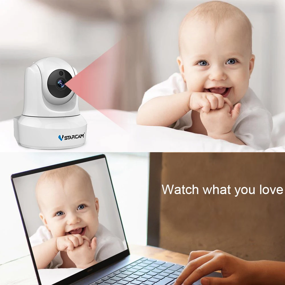 Беспроводная IP камера видеонаблюдения VStarcam White C29S 1080P HD Wi Fi|Камеры