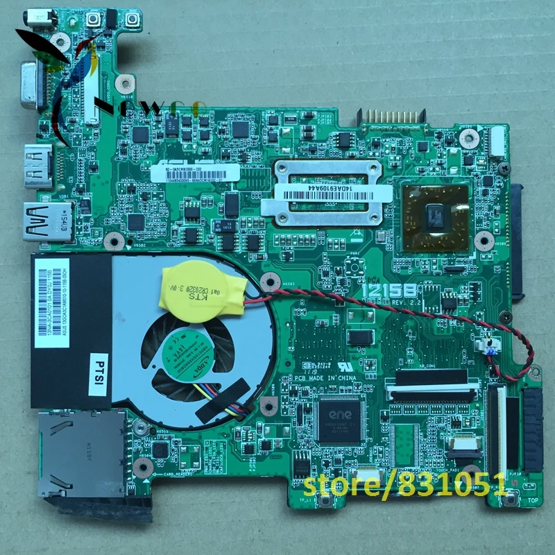 Full tested For ASUS Eee PC 1215B laptop board with CPU board AMD E450