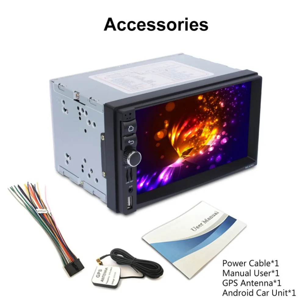 Perfect 2019 New Hot Sale Wireless Car Player 7.1 Inch Car MP5 Player Player Car Audio Fits for Android System Free Shipping 5