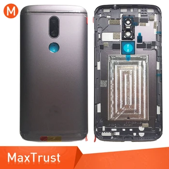

10PCS/Lot High Quality For Motorola Moto M XT1662 Battery Cover Back Battery Door Rear Housing Cover Case