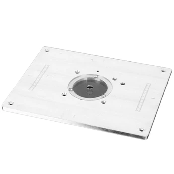 

Trimming Machine Flip Plate Engraving Machine Electric Wood Milling Guide Table Chamfering Board Woodworking Work Bench