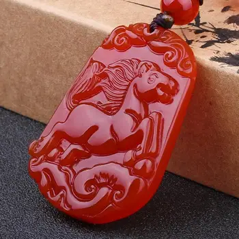 

beautiful Red pendant zodiac men and women necklace