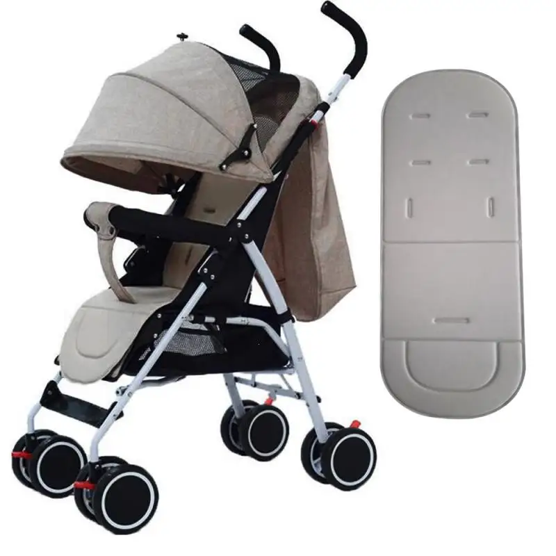

4 Colors Cotton Baby Stroller Cushion Seat Pad Solid Color Stroller Mat Seat Pad Diaper Pad Changing Mat A3