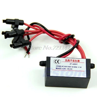 

AC 220V High Output DIY Air Ionizer Airborne Negative Ion Anion Generator New
