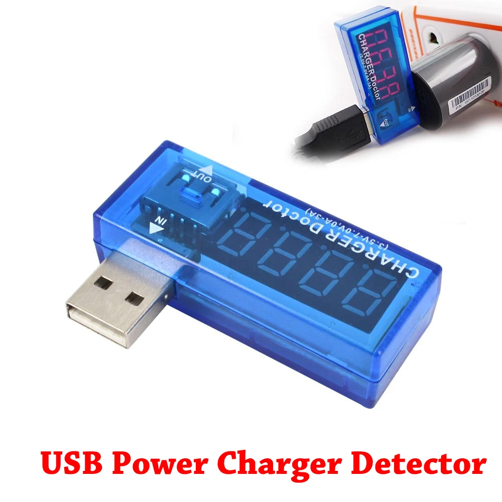 1 шт. USB тестер для зарядки аккумуляторов мобильных телефонов|detector voltage|detector usbdetector