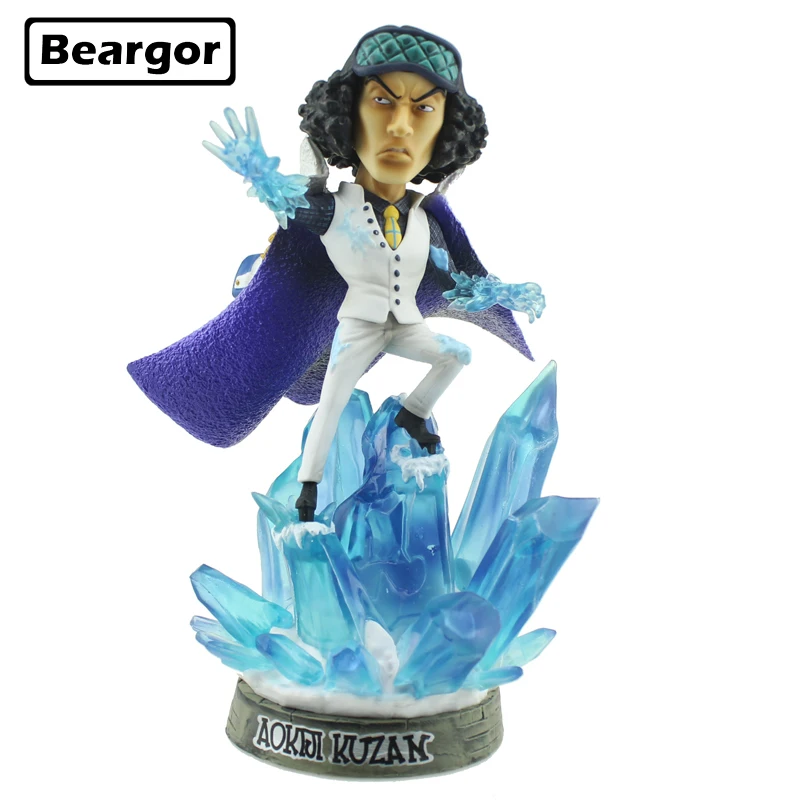 Anime One Piece Navy Senior General Aokiji Kuzan GK Statue PVC Figure New No Box
