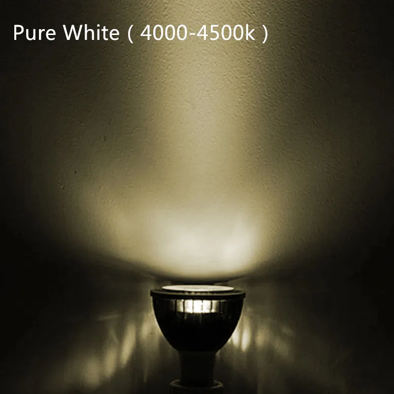 10 шт. новейший продукт GU10 9 Вт 12 Вт 15 Вт COB прожектор лампа теплый белый/холодный белый/белый 110 В 220 В Светодиодное освещение