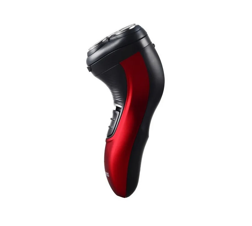 Новинка, аккумуляторные электробритвы, независимая, плавающая, с тройным лезвием, для бритья волос для мужчин, черный, красный, Povos PW930, 220 V-240 V