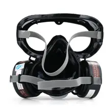 1 комплект стандартный размер 9600A Цельный полный респиратор от пыли, Газа Маска для покраски Spary Smoke Fire Synthesis защита