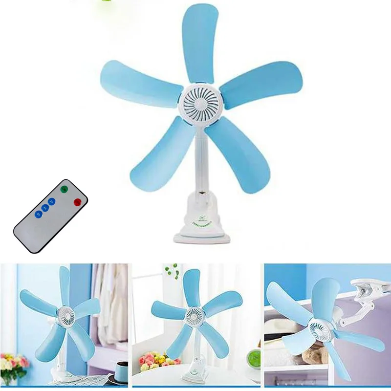 Online 2018 caliente silencioso 5 hojas ventilador eléctrico de Clip enfriador ventiladores de cochecito ventilador eléctrico multifunción de pared que cuelga el ventilador de la carpeta de la Mesa