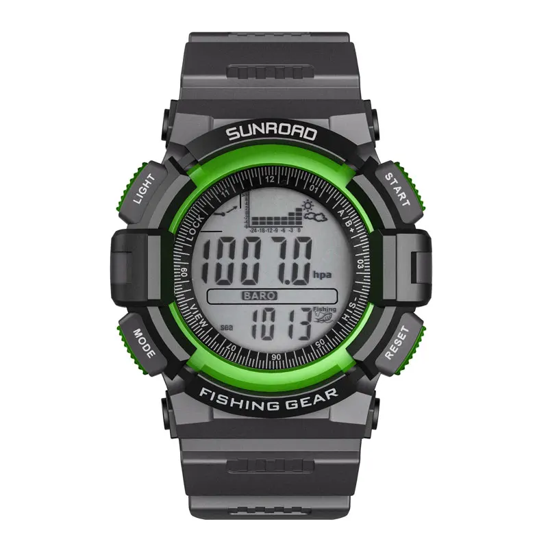 

SUNROAD Men Sports Digital Watch Weather Forecast Waterproof Relogio Masculino Barometer Altimeter Thermometer Watches