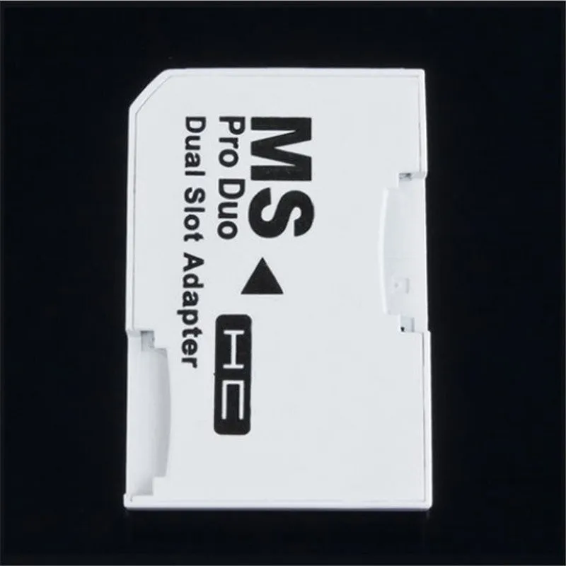 best sale Dual Micro SD SDHC TF to Memory Stick MS Card Pro Duo Reader