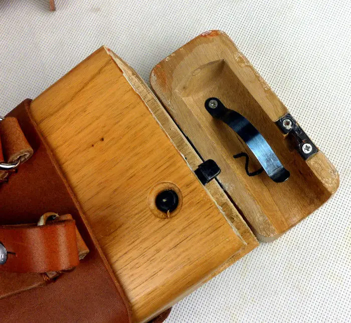 Broomhandle Mauser & Mauser C96 Wooden Holster With Shoulder Strap Sling