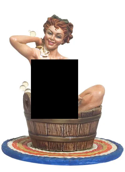 

1/22 Scale Assembly Resin Figure kit Bathing Girl