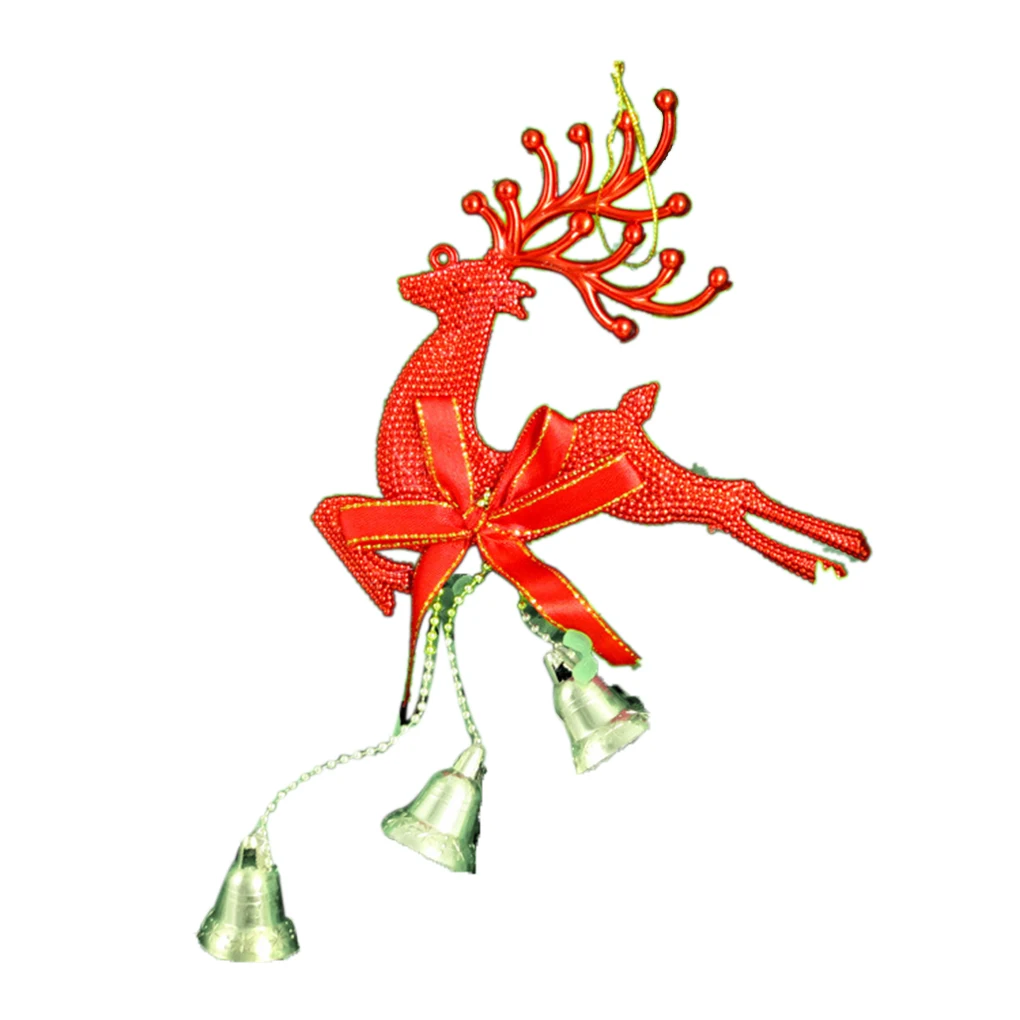 

2018 New Christmas Tree Decorations Party Pendant Christmas elk Hanging Ornament Home pendant 3 Colors