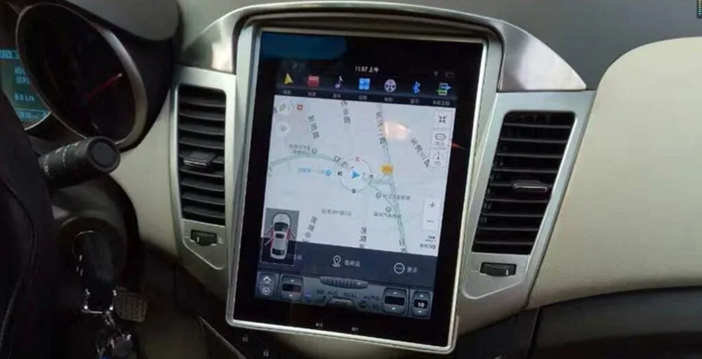 Best Tesla Style Android 7.1 Car Radio GPS Navigation DVD Player Stereo Headunit for Chevrolet Cruze 2009-2013 2 Din CarPlay OBD WIFI 1 Best Tesla Style Android 7.1 Car Radio GPS Navigation DVD Player Stereo Headunit for Chevrolet Cruze 2009-2013 2 Din CarPlay OBD WIFI 1