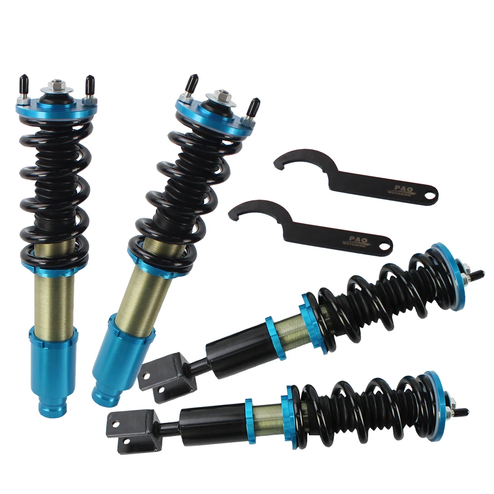 

Full Set Adjustable Height Coilover For Honda Civic EK 1996 1997 1998 1999 2000 Spring Kit Coil Shocks Damper Suspension Struts