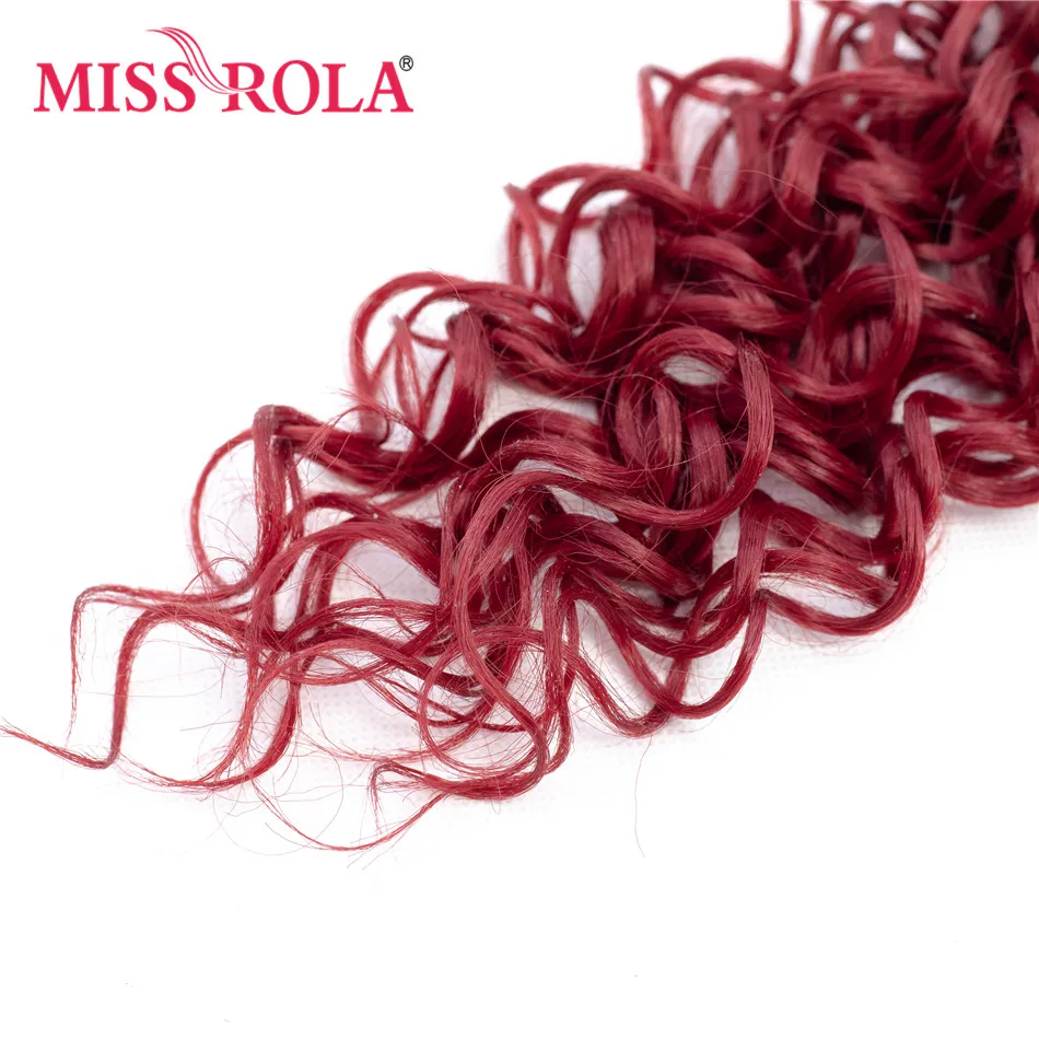 Sintético Extensões de Cabelo Encaracolado Ombre Colorido