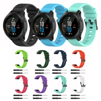 

Fashion Silicone Watch Band Quick Release Wrist Band 22mm Bracelet Strap For Garmin Fenix 5 / Forerunner 935 / 945