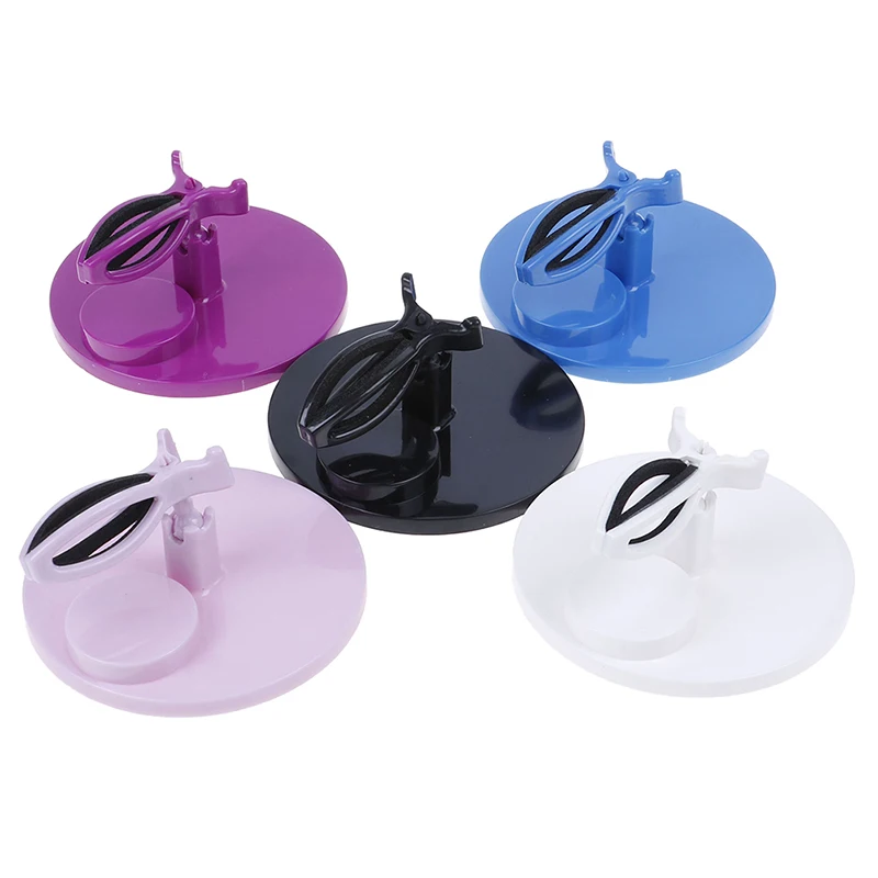 

1PCS Fashion Nail Polish Gel Bottle Holder Display Stand Tilt Clip Grip Nail Polish Holder Tool Hand Free