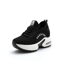 Onke Для женщин кроссовки прогулочная обувь Повседневное платформа Эластичная лента Демисезонный обувь со скрытым каблуком женские кроссовки женские падения Магазин