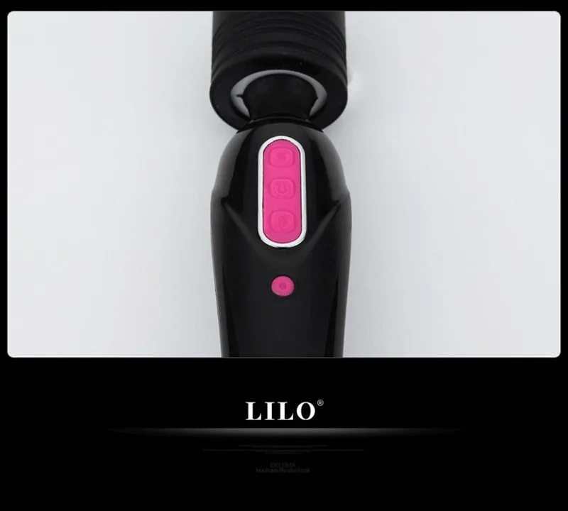LILO Rechargeable Magic Wand Powerful Body Massager Clitoral Vibrator AV Vibrators Adult Sex Toys for Couples Sex Products 13
