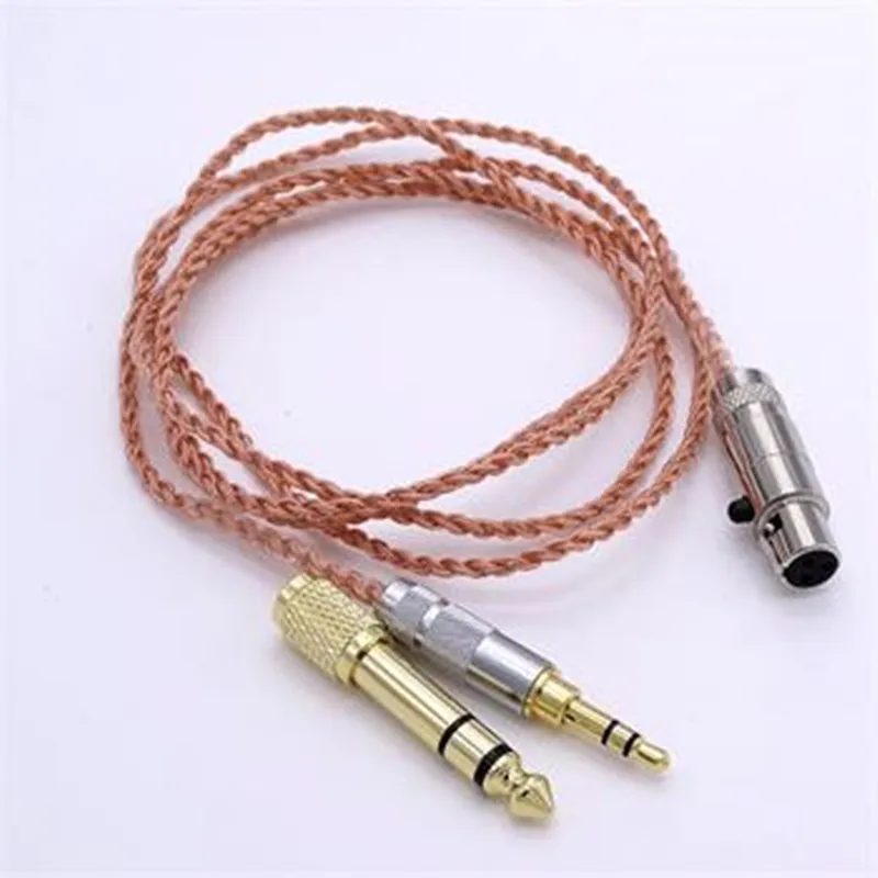 1 2 м 4 ядра 5N OFC HIFI кабель наушников обновления для AKG K272 K242 K702 Q701|headphone upgrade cable|cable