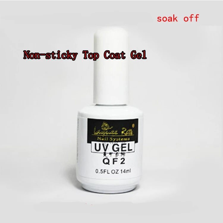 

Professional 1PCS 14ml Nail Gel Soak Off Non-sticky UV Gel Top Coat