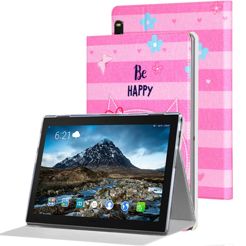 

TB-X704N for Lenovo TAB4 10 Plus TB-X704F TB-X704L 10.1inch Tablet Case PU Leather and TPU Silicone Drop Resistance Cover+Stylus