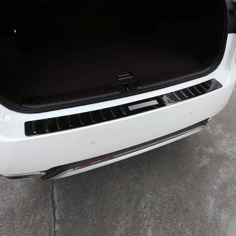 

Car Auto Automovil Automobile Foot Pedal Rear Panels Exterior Fashion Bright Sequins Sticker Strip 18 19 FOR Lexus RX Series