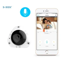 WiFi Panoramic Camera IP 360 Degree FishEye 1.3MP Security Mini CCTV Cam HD 960P 3D VR Wireless Smart Camcorder TF Card Slot I
