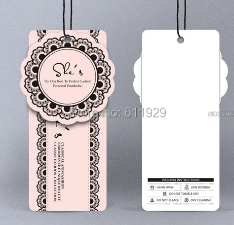

Customized clothing hang tag/garment paper tags/cardboard tags/wedding dress hang tag/clothing printed labels 1000 pcs a lot