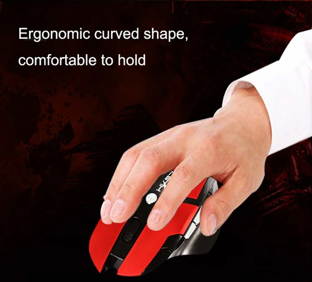 Wireless Gaming Mouse Computer Accessories With Optical 2.4G USB 2400 DPI 8 buttons (16)