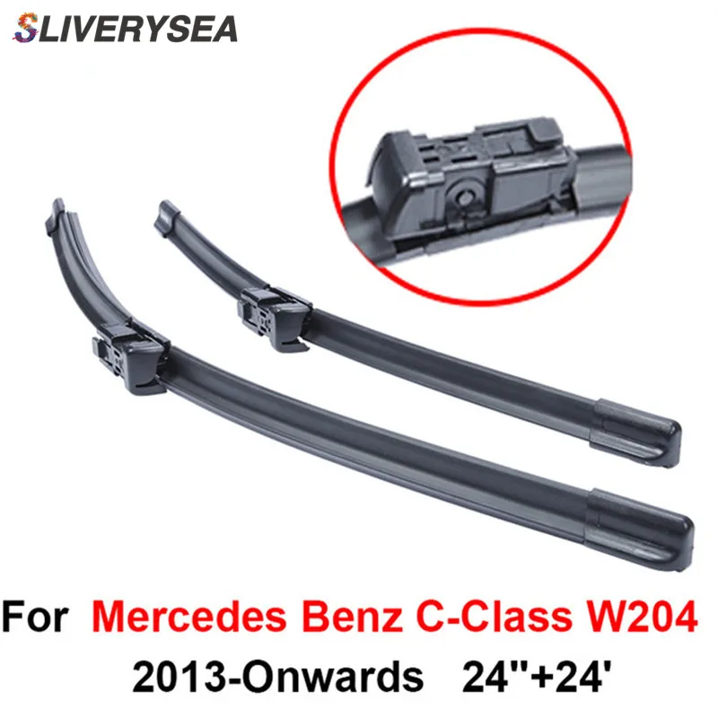 SLIVERYSEA Wiper Blade For Mercedes Benz C Class W204 2013 Onwards 24