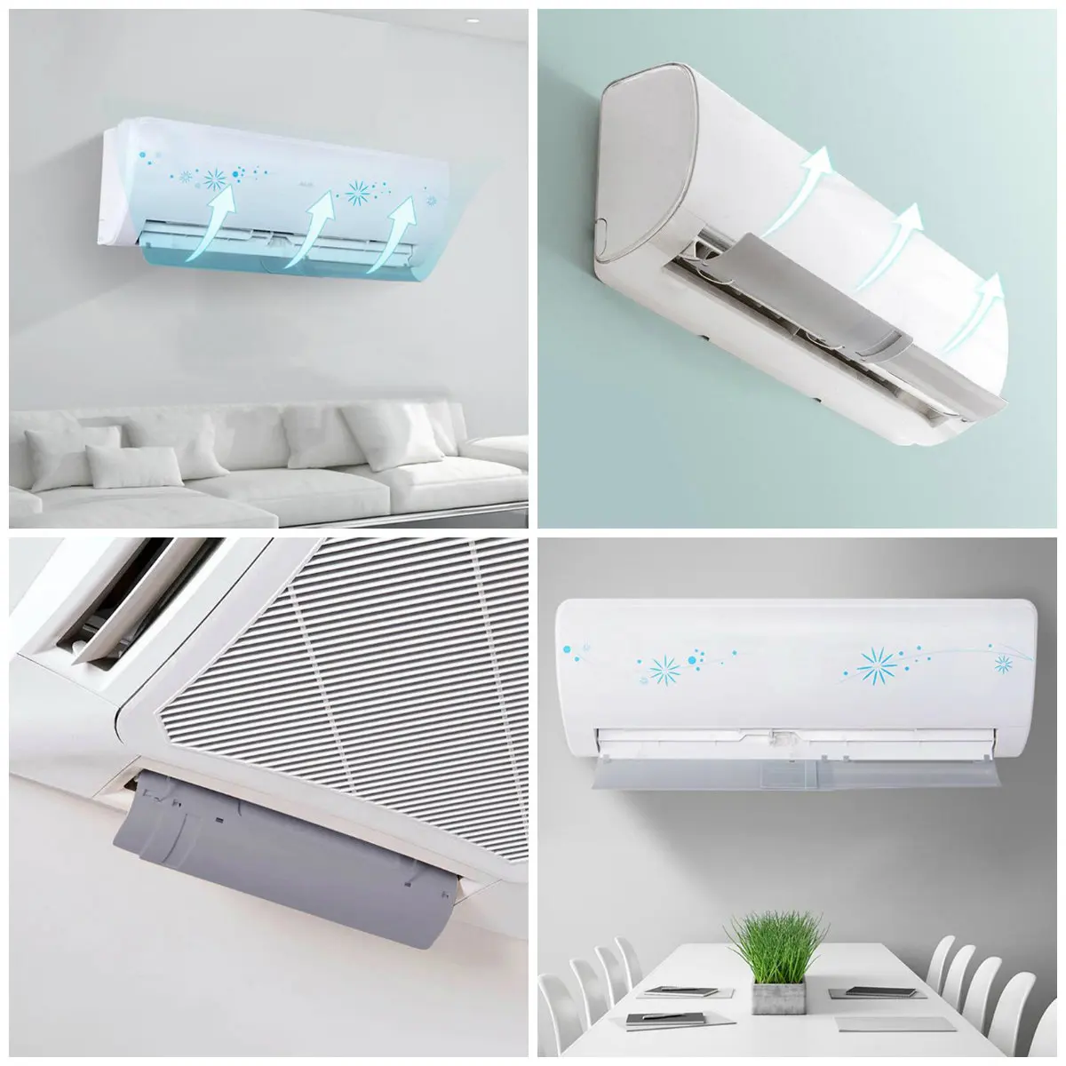 

Anti-wind Air Conditioning Wind Shield Protector Month Straight Summer Home Supplies Windshield Shield Wind Board