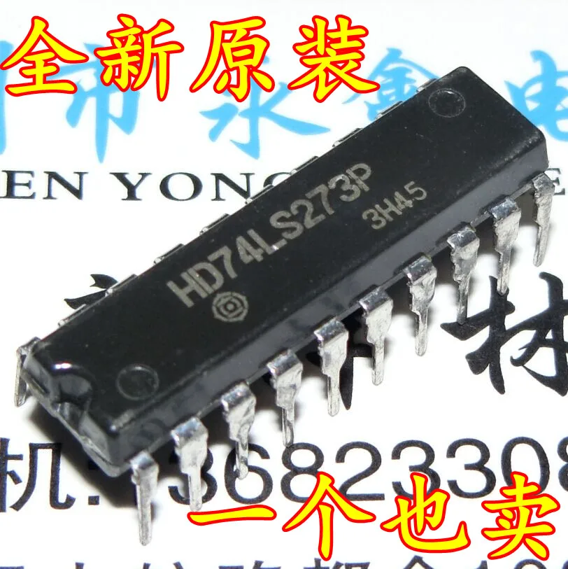 HD74LS273P Flip Flop Tipo D, Con Disparo Positivo, 74273, DIP-20 - Foto 7