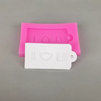 

BK1084 I love U Silicone Mold Fondant Mould Cake Decorating Tools Chocolate Gumpaste Molds